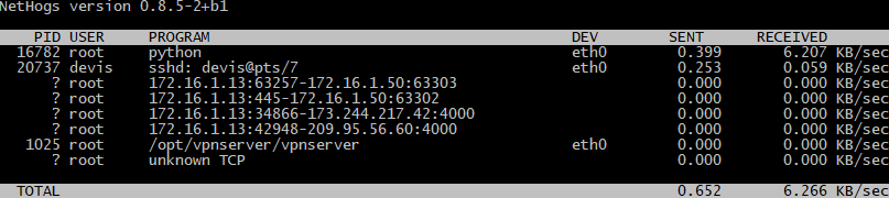 nethogs-eth0